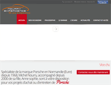 Tablet Screenshot of porsche-nourry.fr
